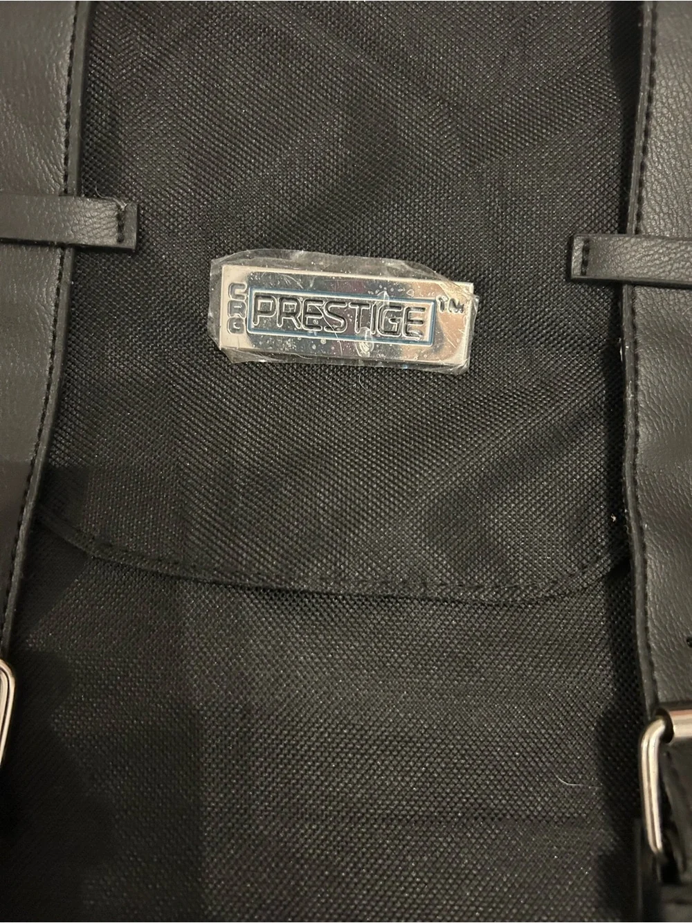 Prestige Black Roll-Top Backpack